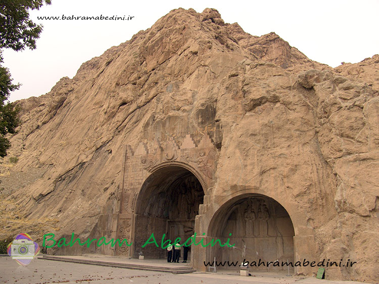 گردشگری و عکاسی در طاق بستان