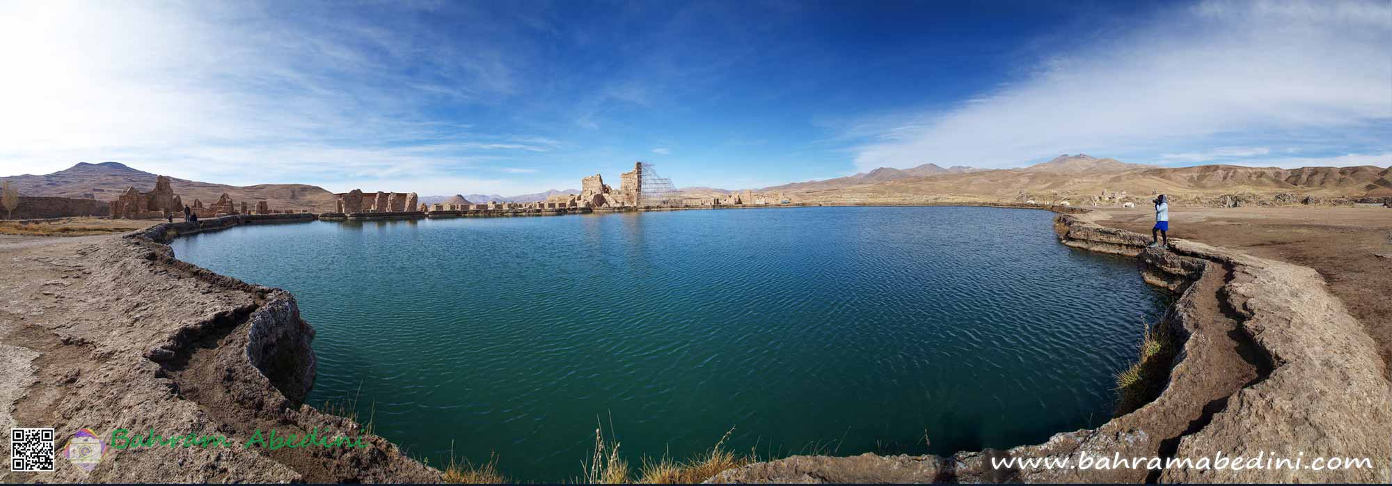 Takht Soleiman lake and ruins
