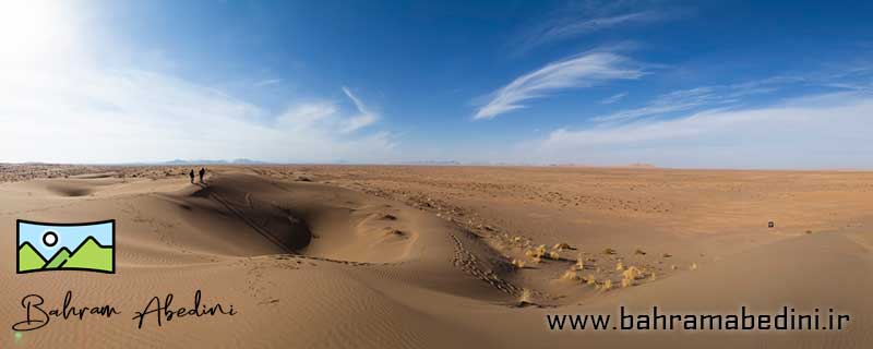 عکس پانوراما از باجستان، کویر یونسی
