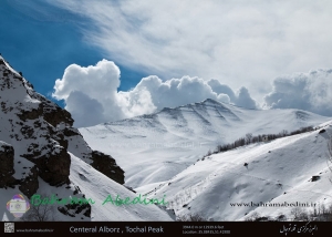 Tochal peak in central Alborz