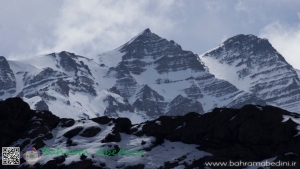 Snow caped mountains of Shah Alborz