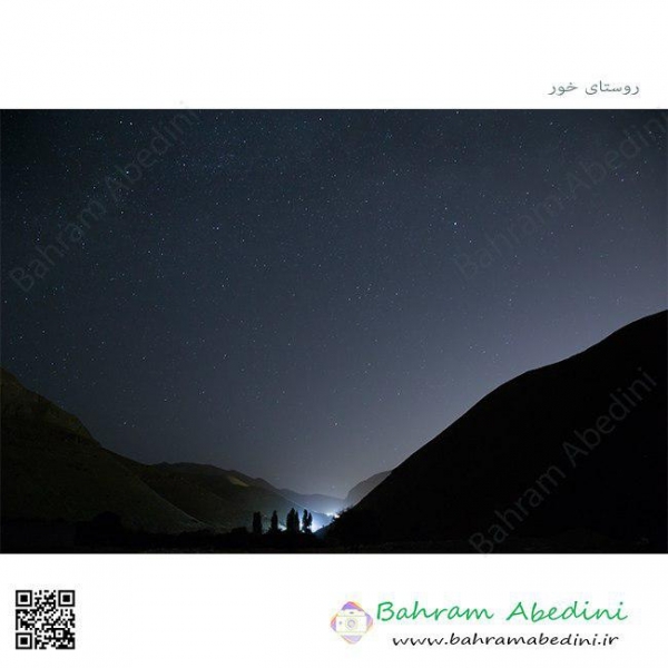Night sky at Village of "Khor"