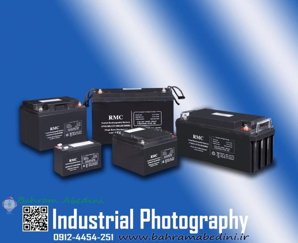 RMC battery product photography