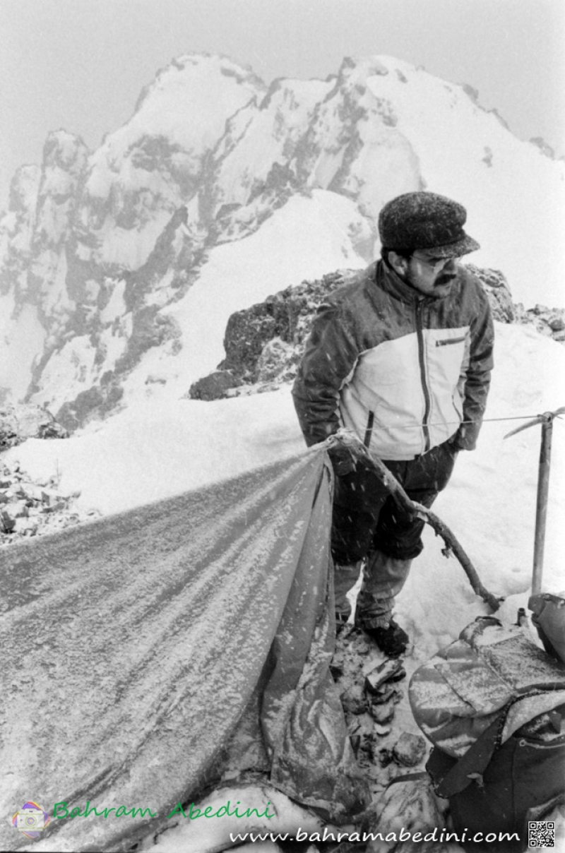 snow camping