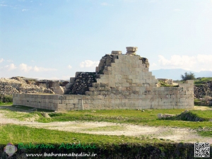 Ruins of ancient city of Bishapur near Kazerun, Iran