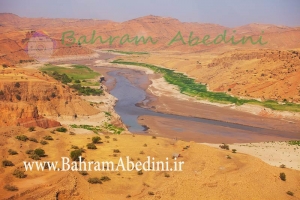 عکس هوایی-سر منشا رودخانه دز