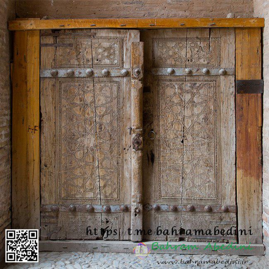 Ancient inscribed door 