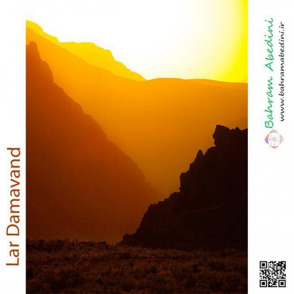 Sunset in Damavand , Poloor 